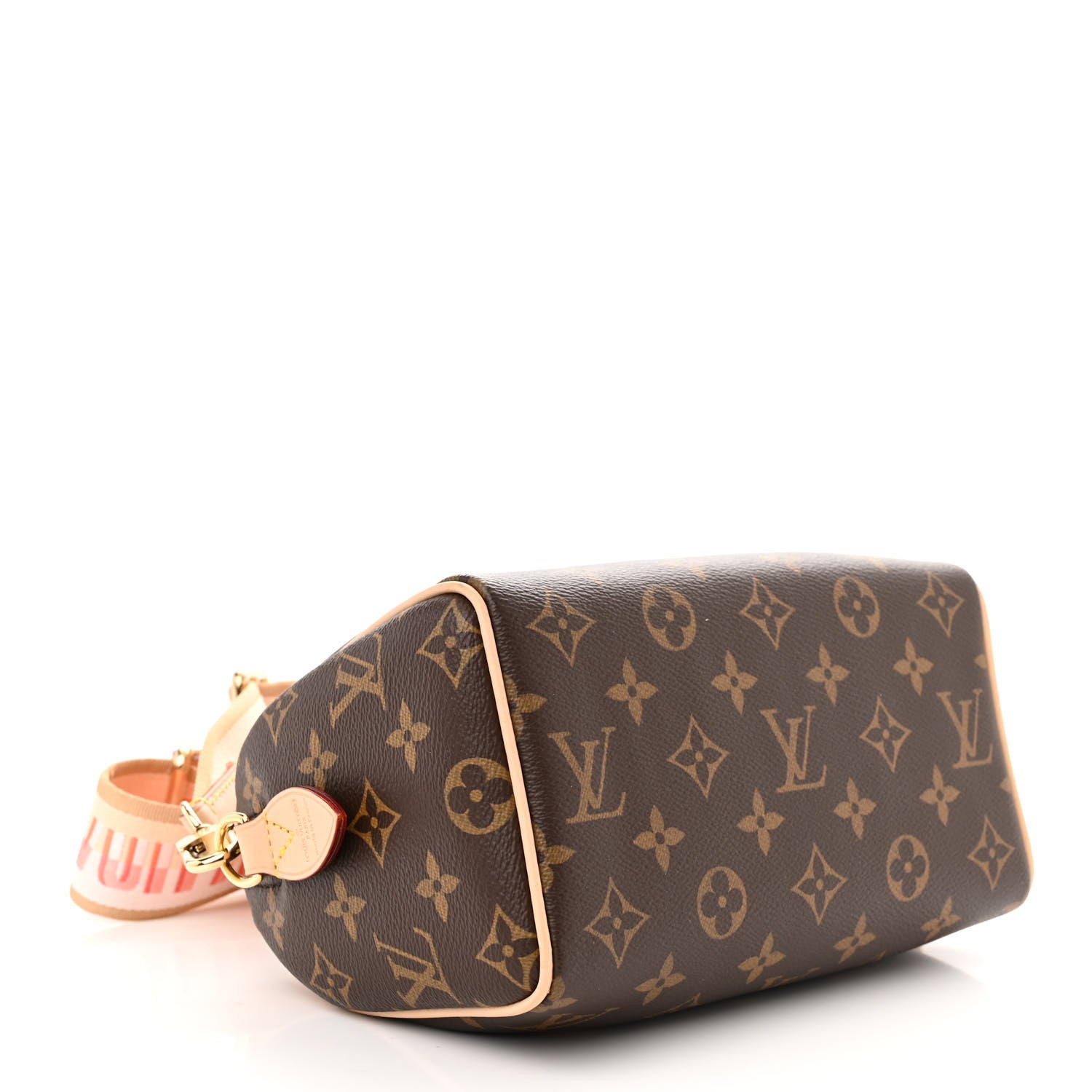 Louis Vuitton Monogram Speedy Bandouliere 20 Pink Orange 4 of 9