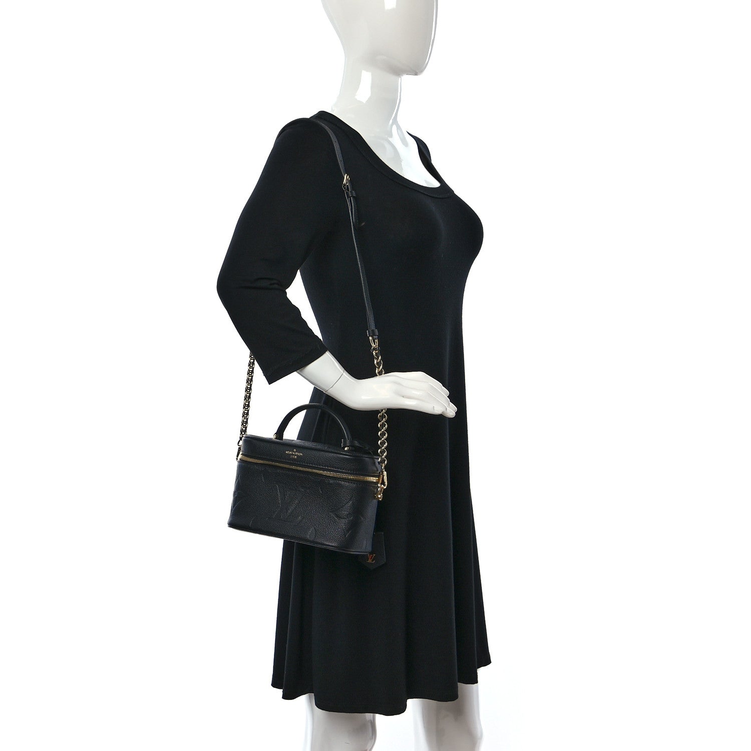 Louis Vuitton Empreinte Monogram Giant Vanity PM Black 3 of 10