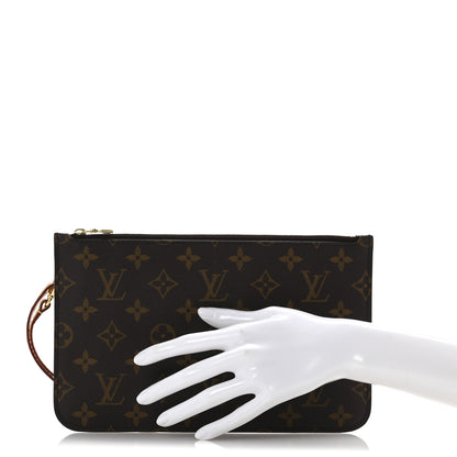 Louis Vuitton Monogram Neverfull MM GM Pochette 2 of 8