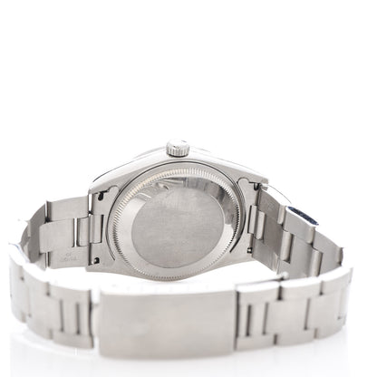 Rolex Stainless Steel 34mm Air-King Oyster Perpetual Precision Watch Blue 14000 5 of 5