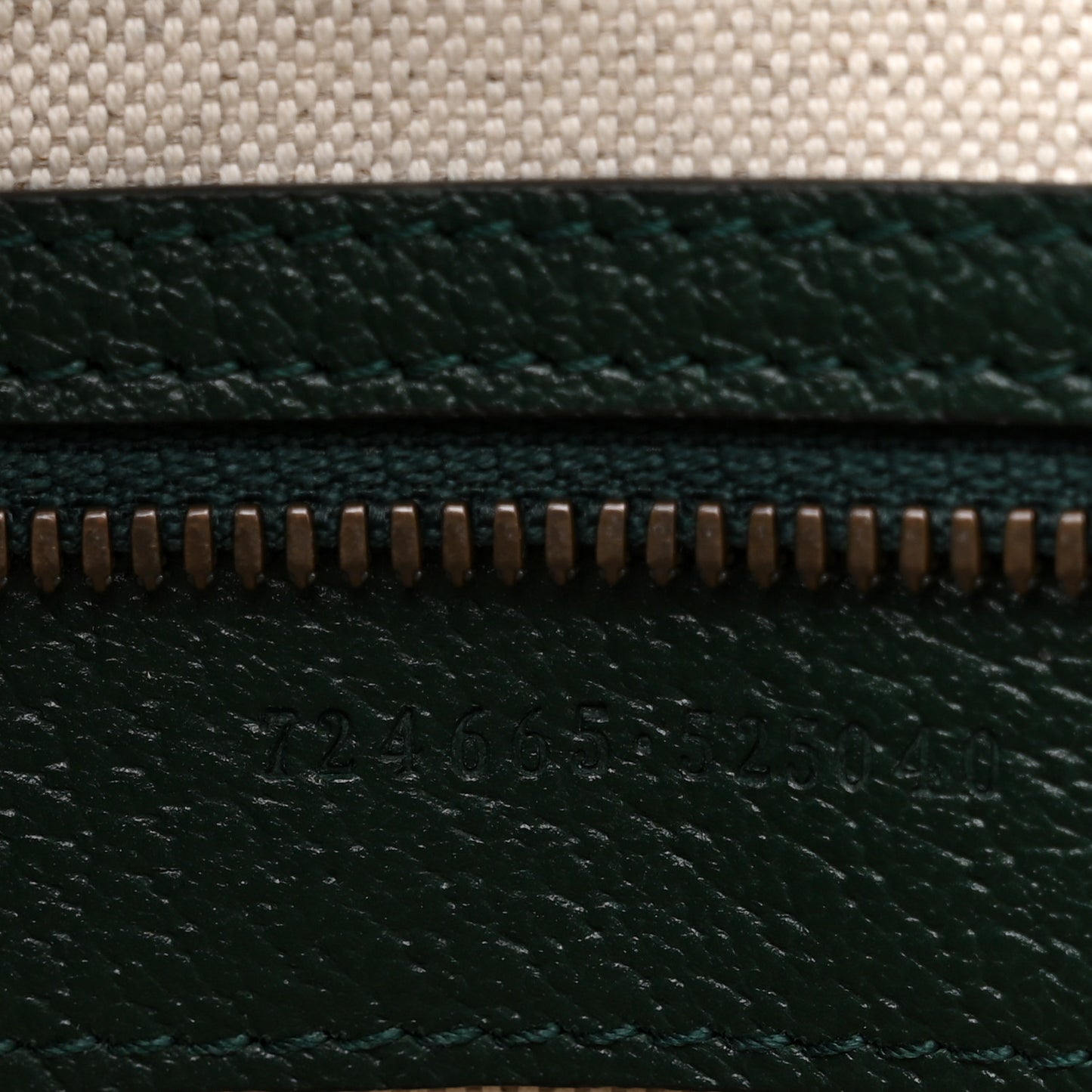 Monogram GG Mignon Textured Dollar Calfskin GG Supreme Monogram Quilted Mini GG Large Tote Bag Green Beige Ebony