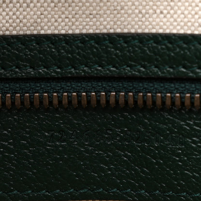Gucci Monogram GG Mignon Textured Dollar Calfskin GG Supreme Monogram Quilted Mini GG Large Tote Bag Green Beige Ebony 7 of 11