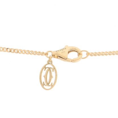 Cartier 18K Pink Yellow White Gold Trinity Cushion Pendant Necklace 4 of 5