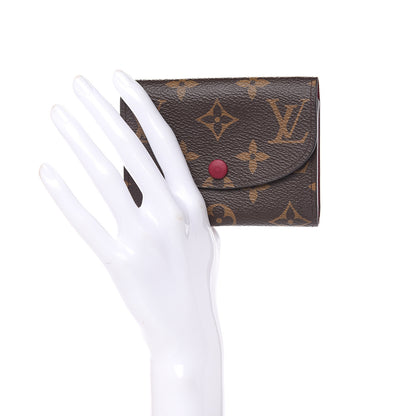 Louis Vuitton Monogram Rosalie Coin Purse Fuchsia 2 of 8