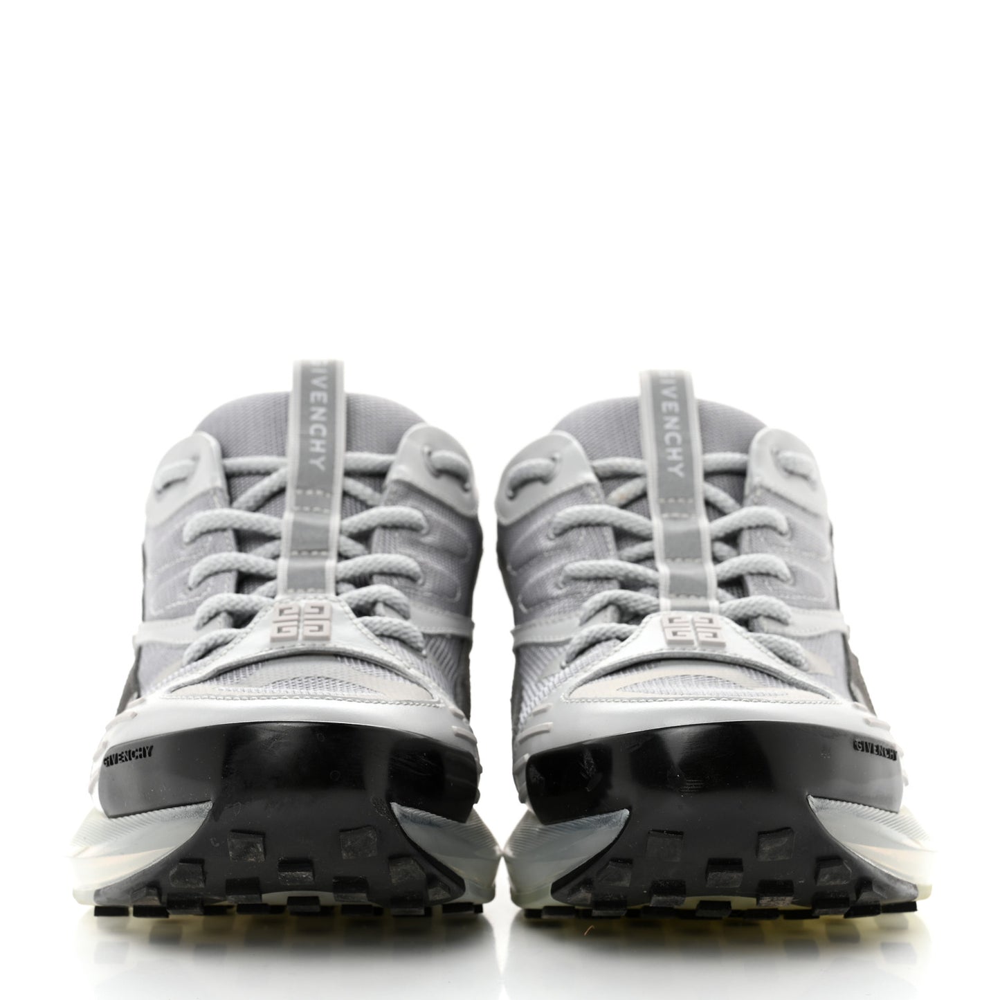Calfskin Giv 1 Runner Sneakers 40 Grey