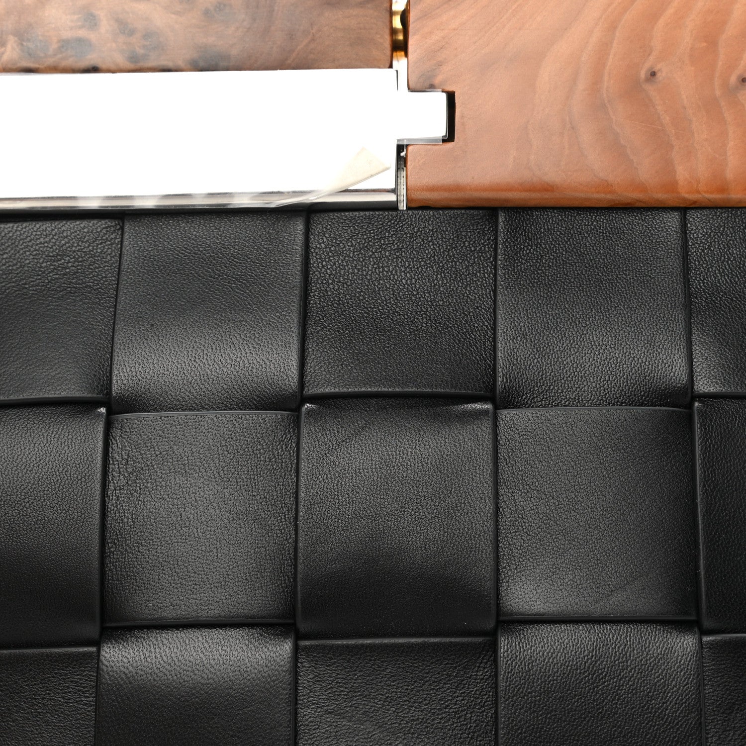 Bottega Veneta Nappa Intrecciato The Snap Clutch Black 7 of 9