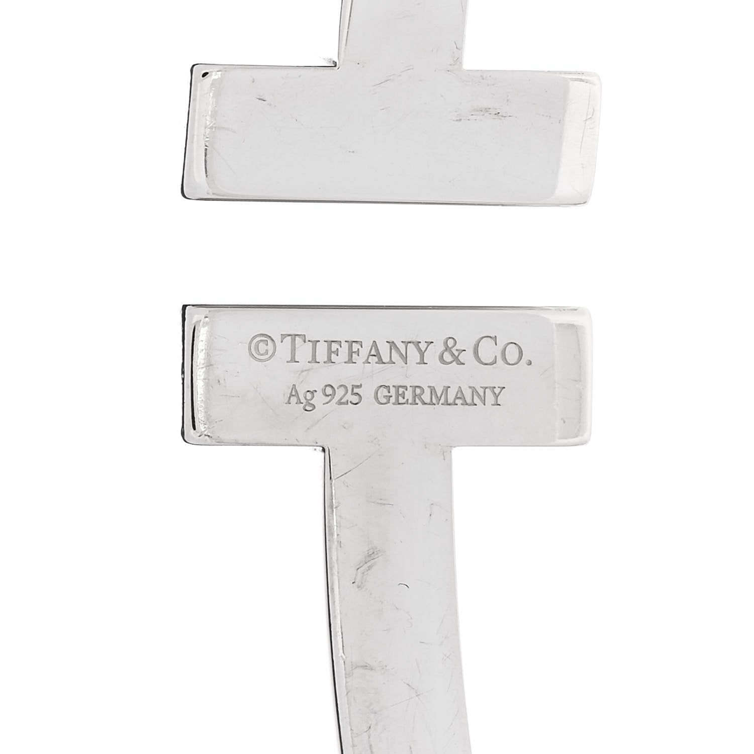Tiffany Sterling Silver T Square Bracelet 3 of 4