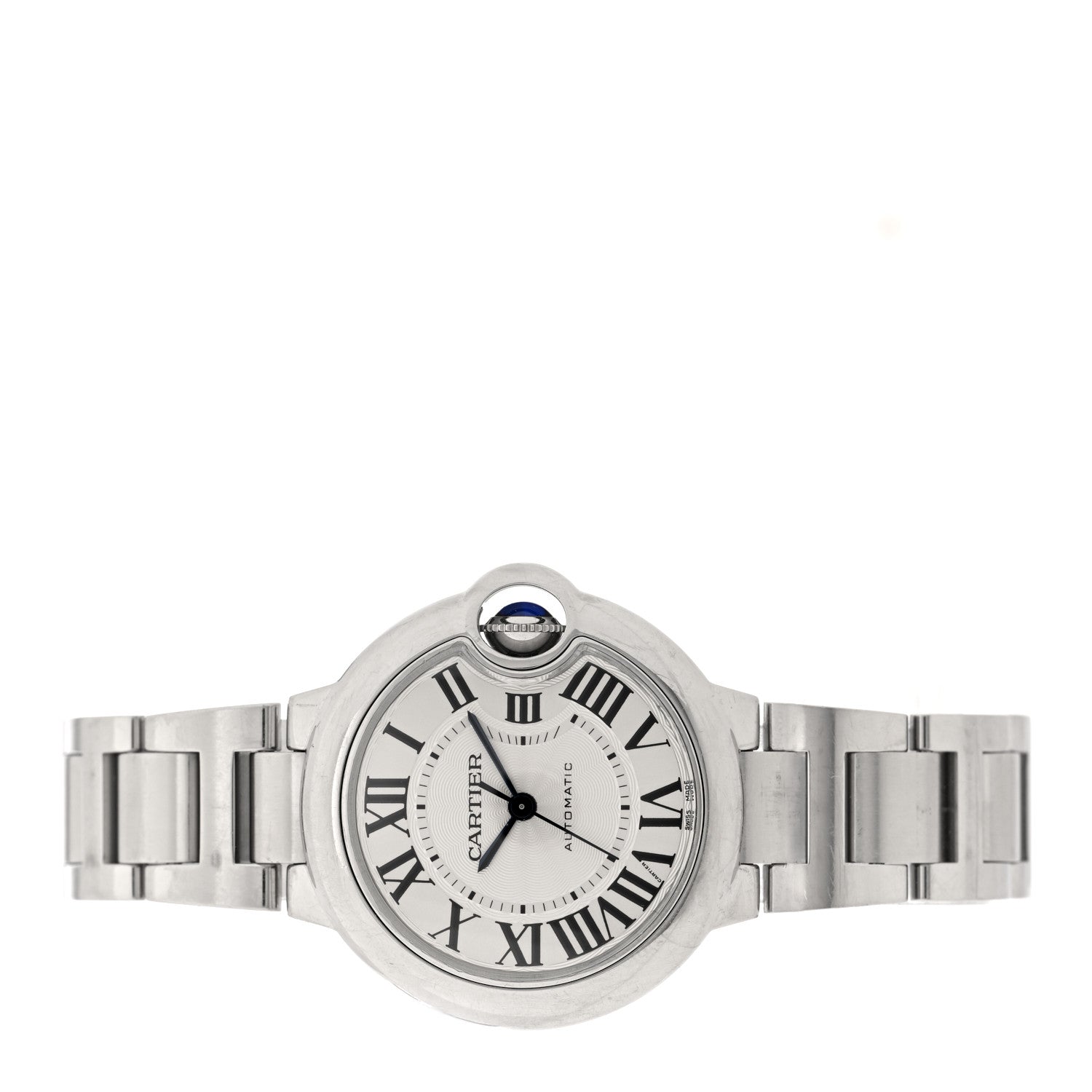 Cartier Stainless Steel 33mm Ballon Bleu De Cartier Automatic Watch 2 of 4