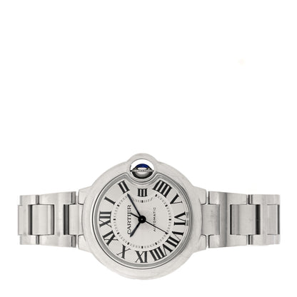 Cartier Stainless Steel 33mm Ballon Bleu De Cartier Automatic Watch 2 of 4