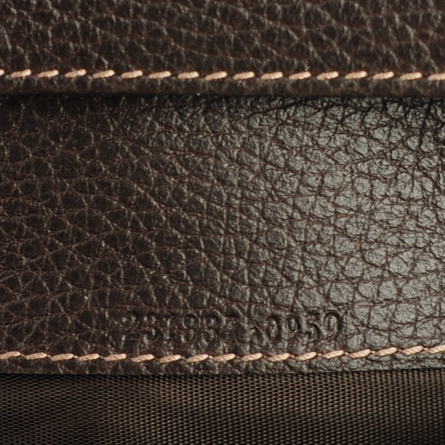 Crystal Monogram Dollar Calfskin Continental Wallet Beige Ebony Testa di Moro