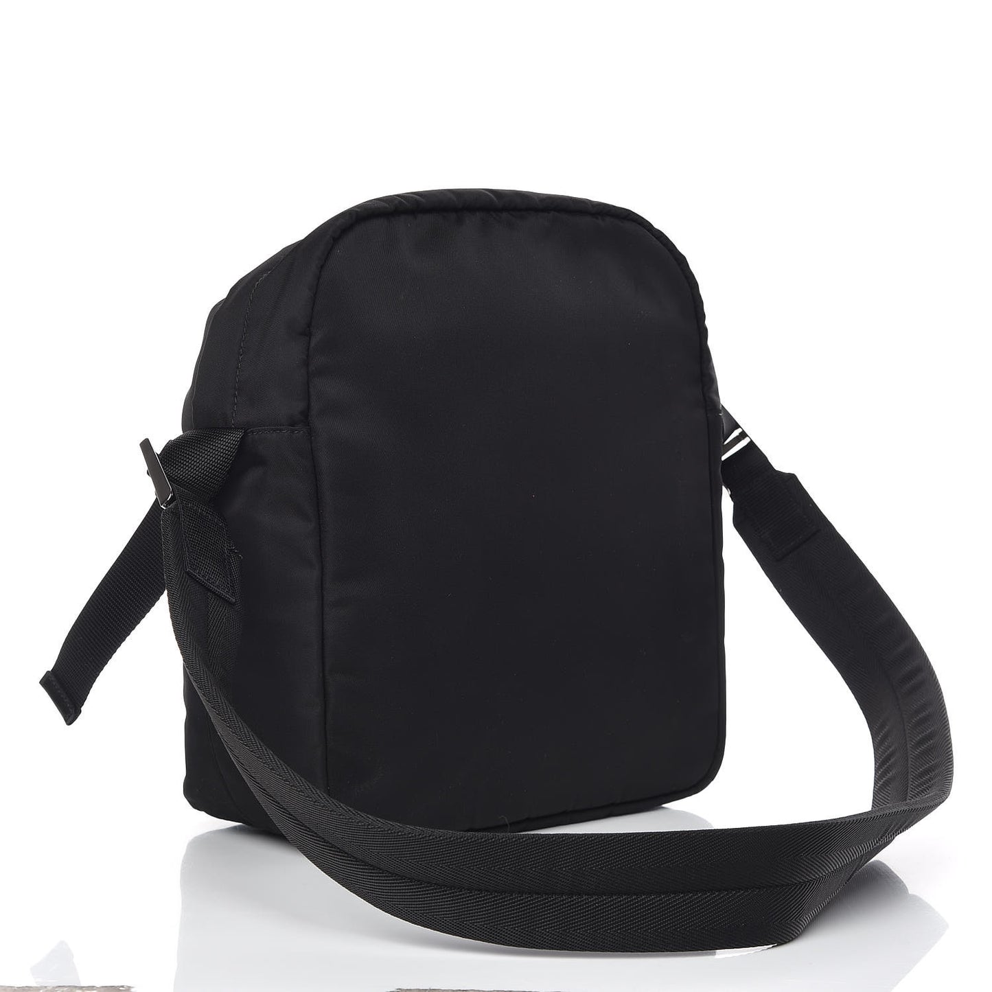 Tessuto Nylon Crossbody Bag Black