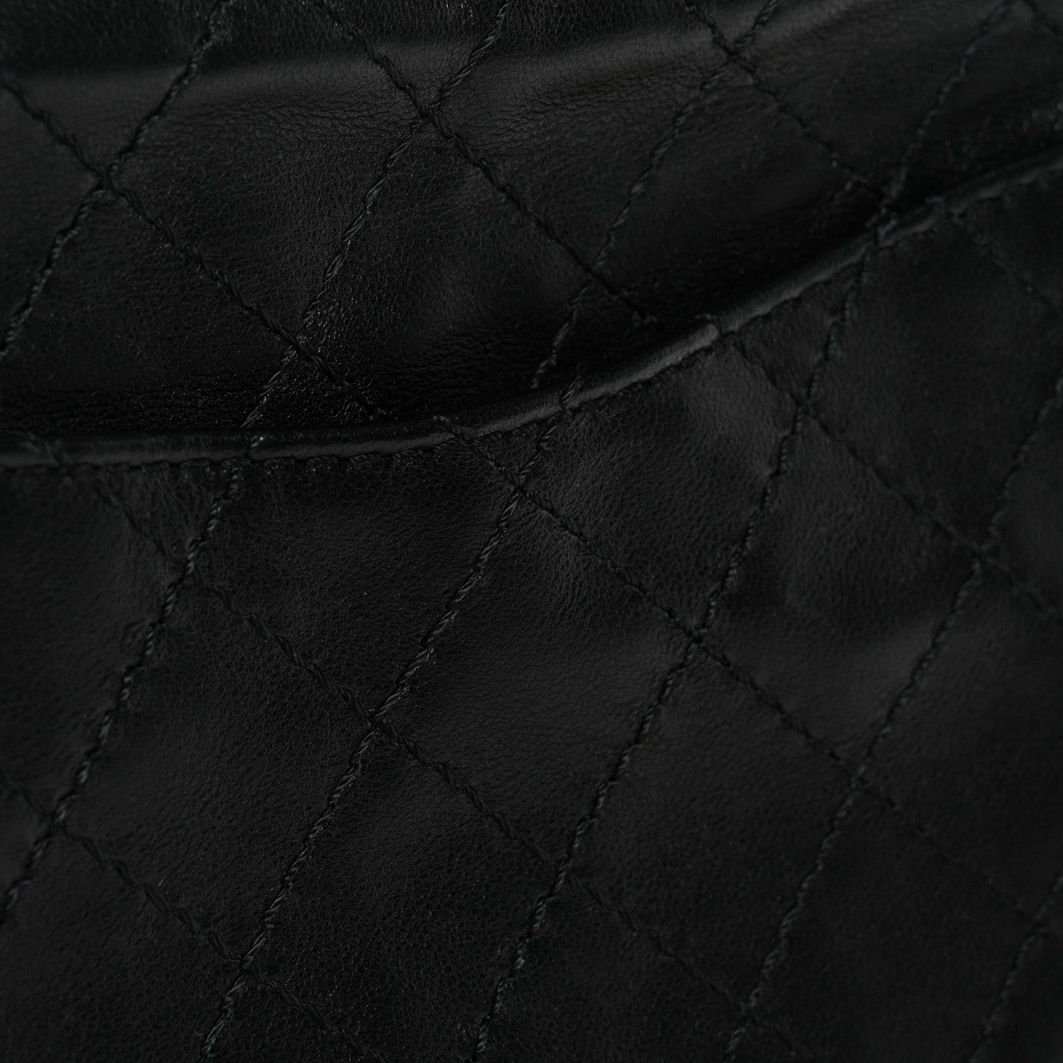 Chanel Lambskin Quilted Crush 2.55 Reissue 225 Flap Black 13 of 14