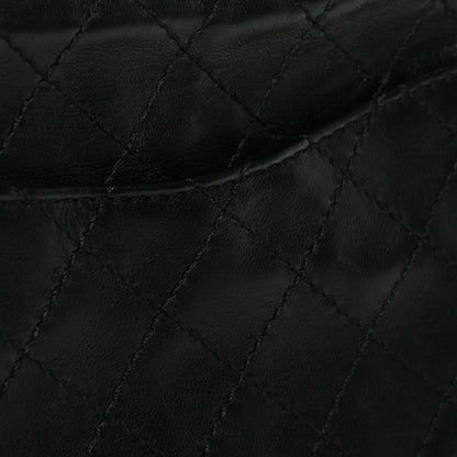 Chanel Lambskin Quilted Crush 2.55 Reissue 225 Flap Black 13 of 14