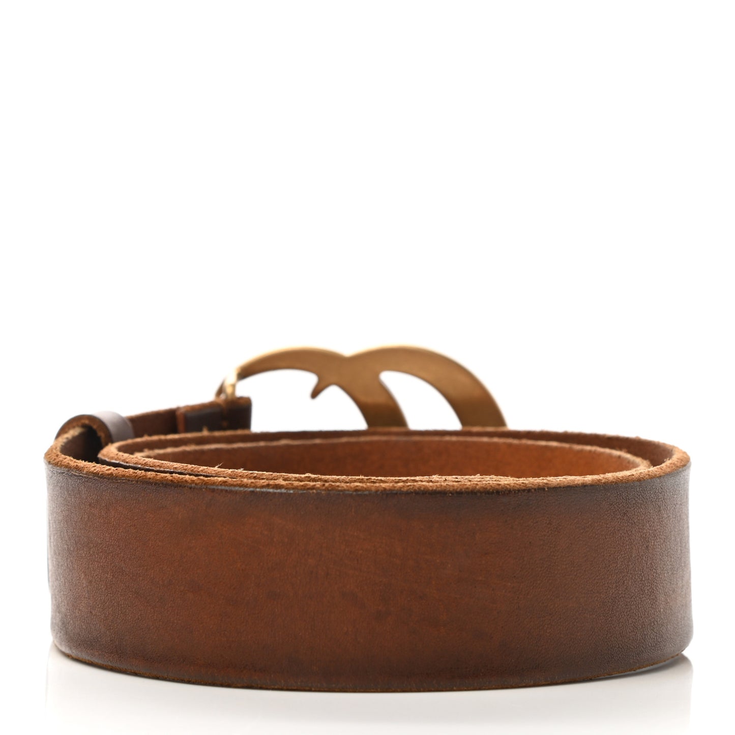 Faded Calfskin Double G 40mm Belt 80 32 Cuir