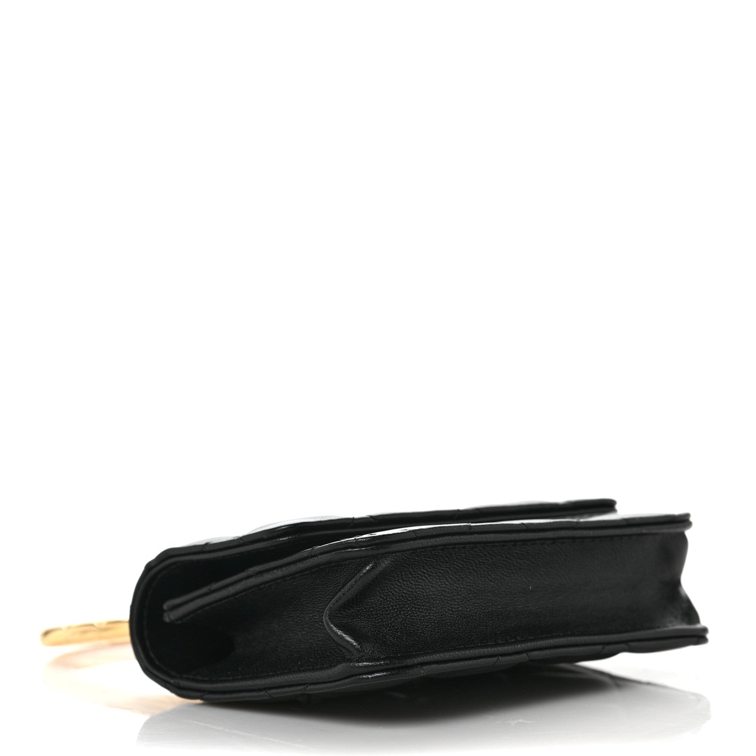 Chanel Lambskin Quilted CC Hook Card Holder Black 4 of 9