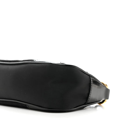 Prada Re-Nylon Spazzolato Re-Edition 2002 Shoulder Bag Black 9 of 10