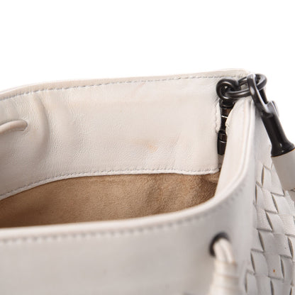 Bottega Veneta Nappa Intrecciato Mini Shoulder Bag White 11 of 19
