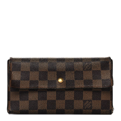 Louis Vuitton Damier Ebene Porte Tresor International Wallet 1 of 12