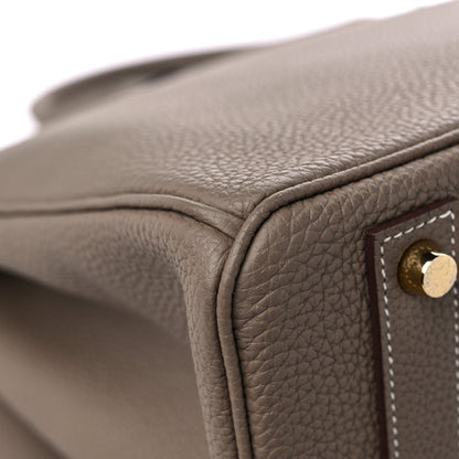 Hermes Togo Birkin 40 Etoupe 10 of 14