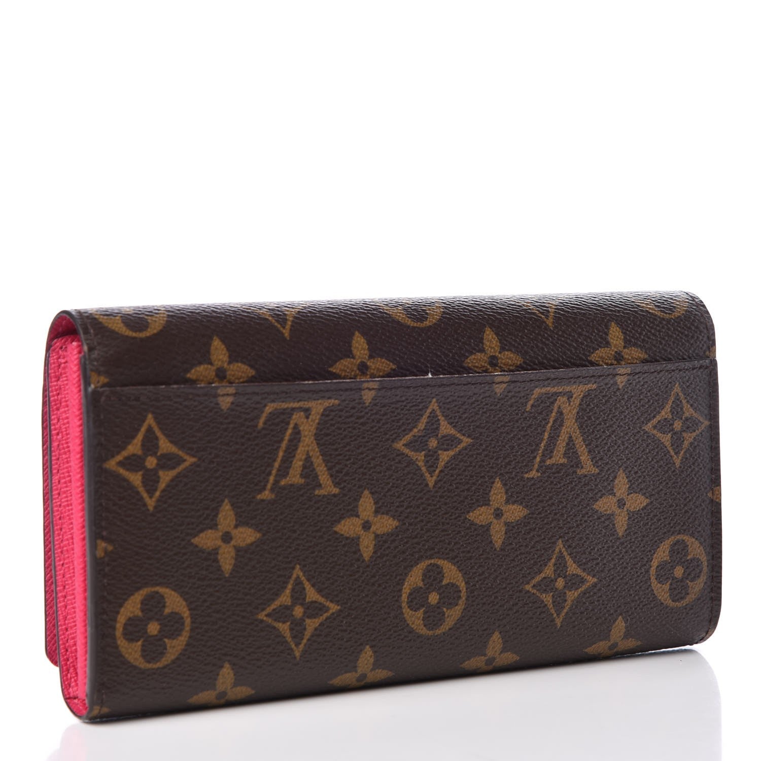 Louis Vuitton Monogram 2015 Christmas Animation Sarah Wallet Hibiscus 3 of 9