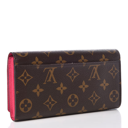 Louis Vuitton Monogram 2015 Christmas Animation Sarah Wallet Hibiscus 3 of 9