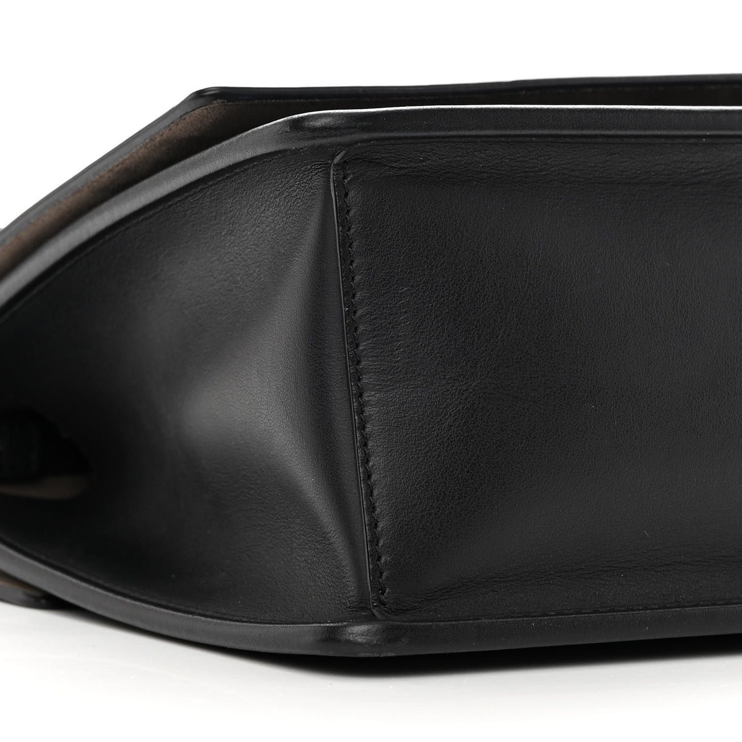 Vitello Century Opaco F is Fendi Kan I Shoulder Bag Black