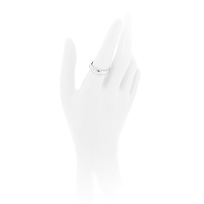 Tiffany Platinum 4.5mm Classic Wedding Band Ring 58 8.25 2 of 4