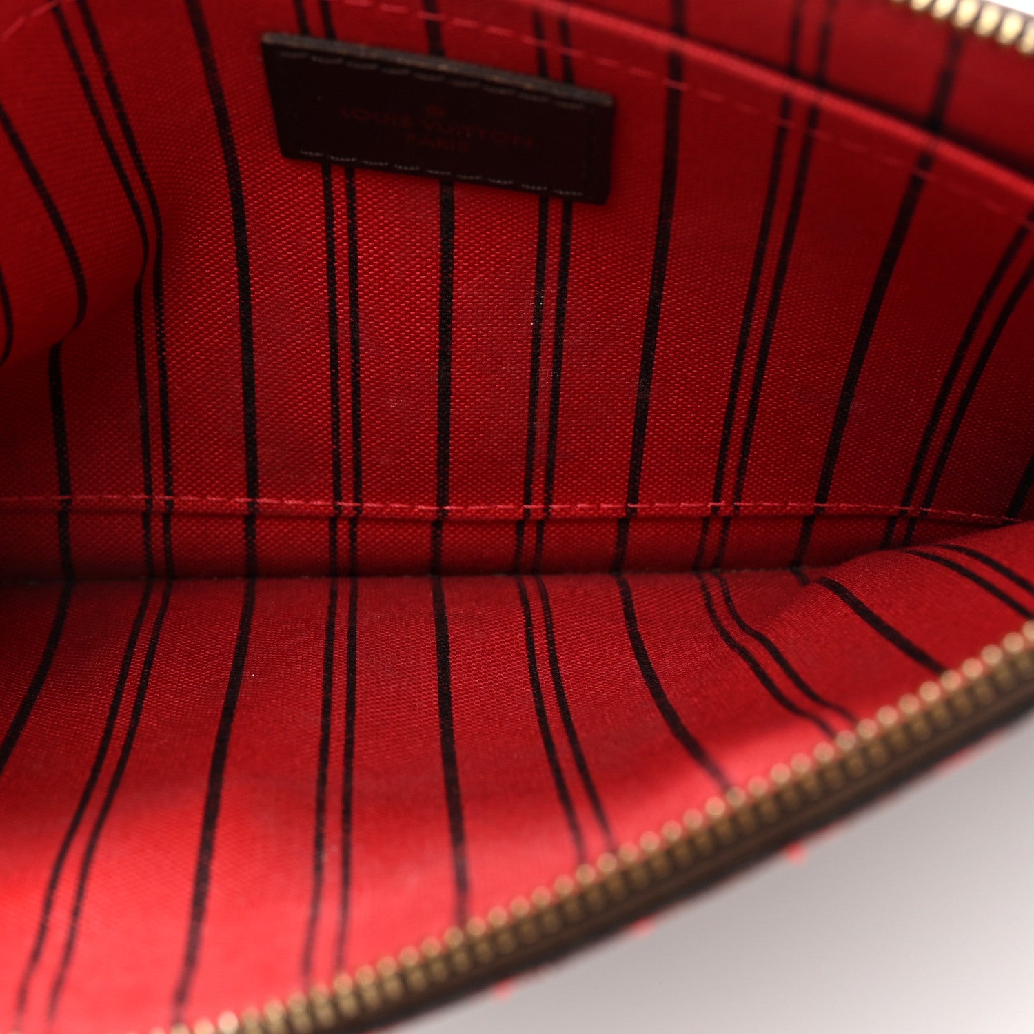 Louis Vuitton Damier Ebene Neverfull MM GM Pochette 5 of 11