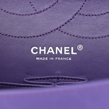 Chanel Lambskin Quilted 2.55 Reissue 226 Flap Purple 6 of 15