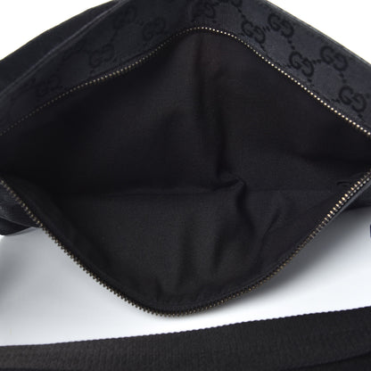 Gucci GG Monogram Double Pocket Belt Bag Black 5 of 9