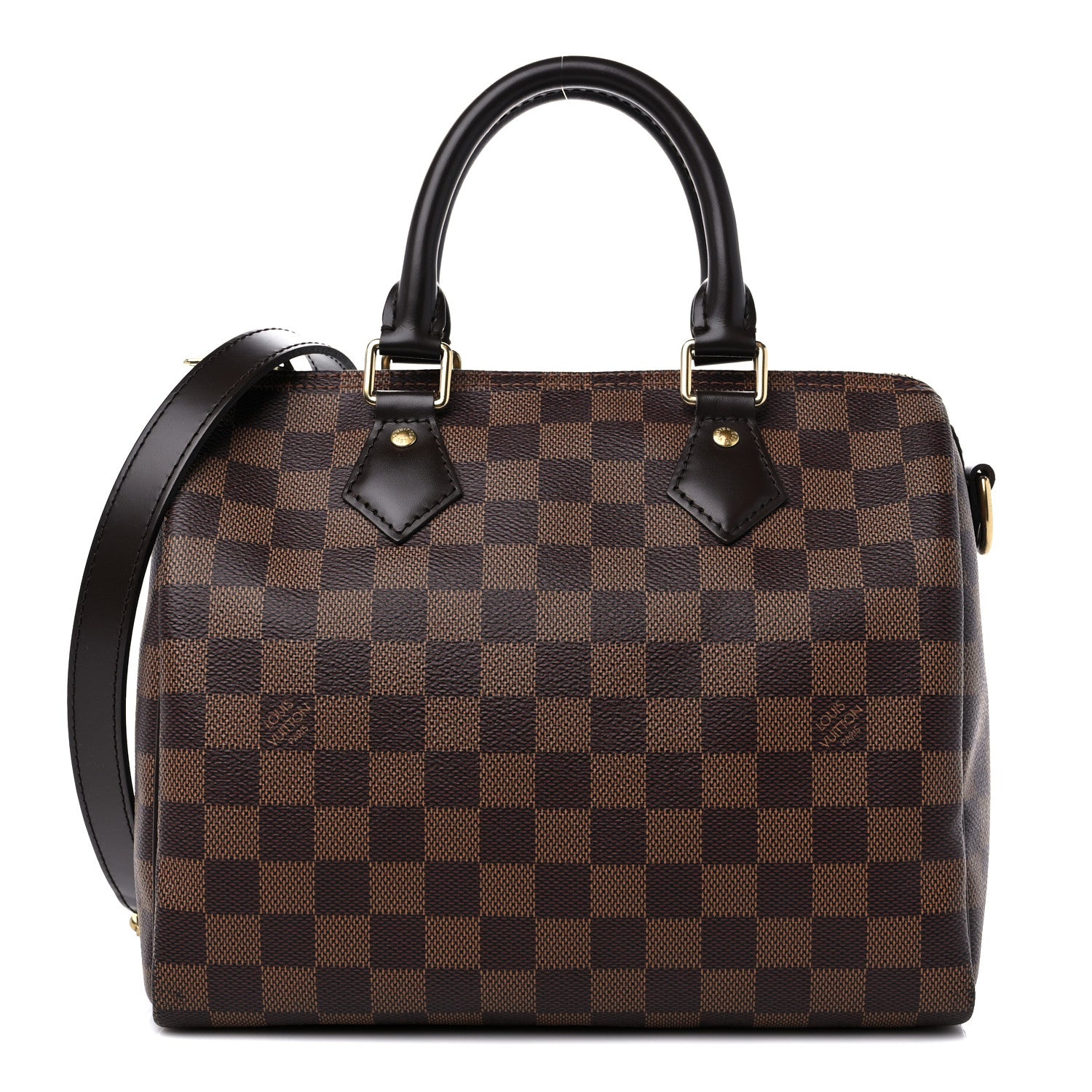 Louis Vuitton Damier Ebene Speedy Bandouliere 25 1 of 10