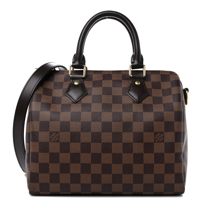 Louis Vuitton Damier Ebene Speedy Bandouliere 25 1 of 10
