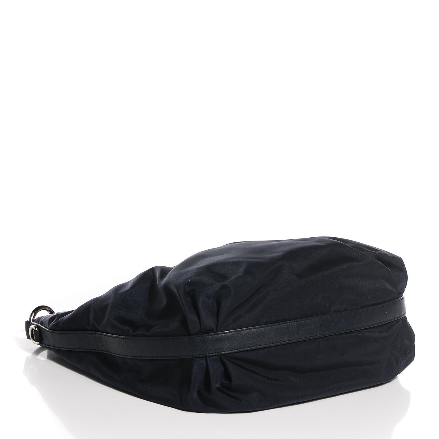 Prada Tessuto Nylon Hobo Blue 4 of 10