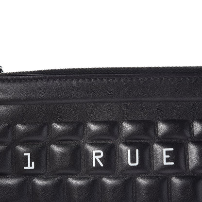 Chanel Metallic Calfskin Keyboard Pouch Black 10 of 10
