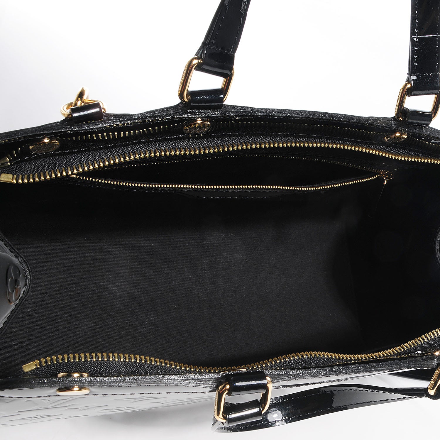 Louis Vuitton Vernis Brea MM Black 5 of 7