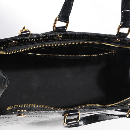 Louis Vuitton Vernis Brea MM Black 5 of 7