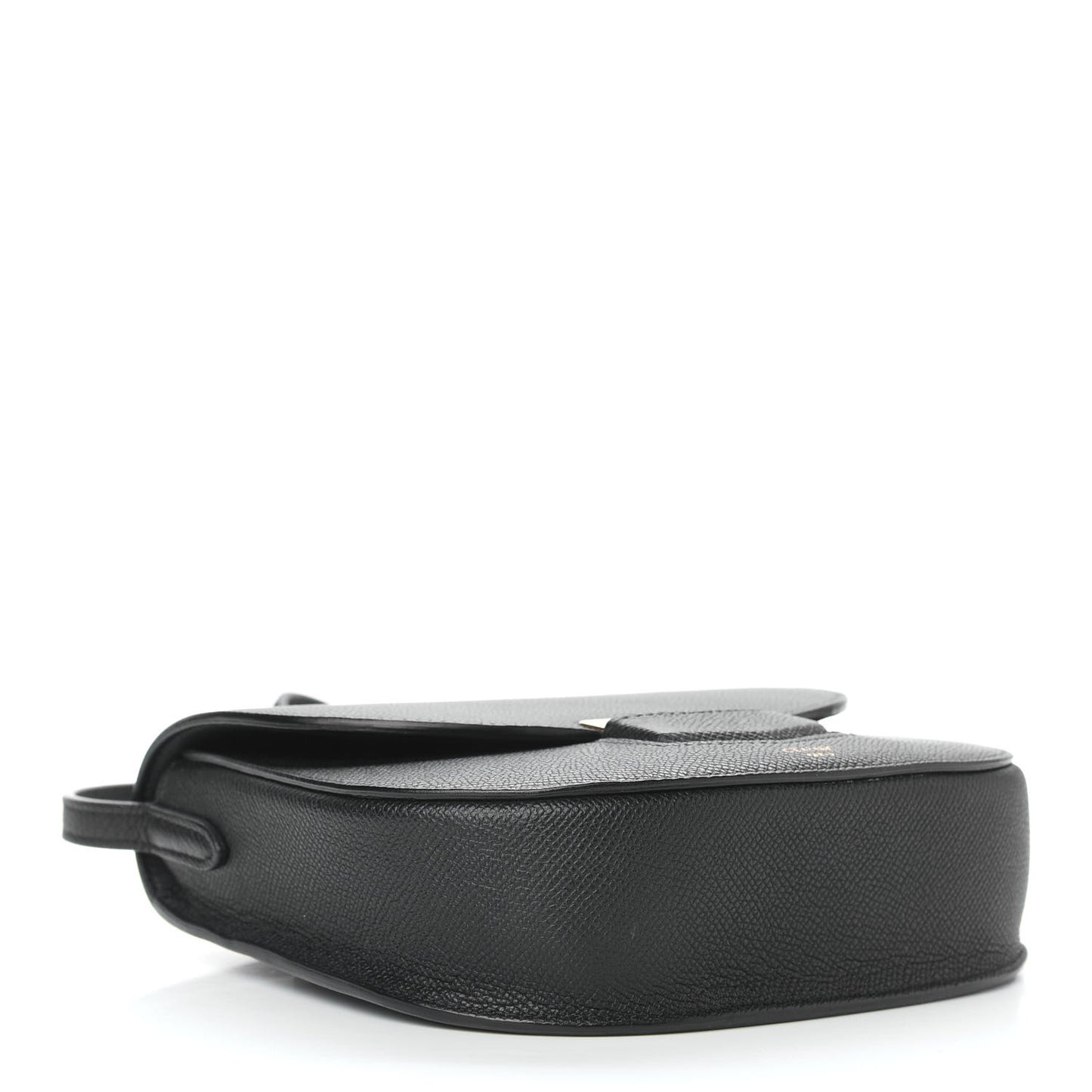 Grained Calfskin Small Trotteur Black