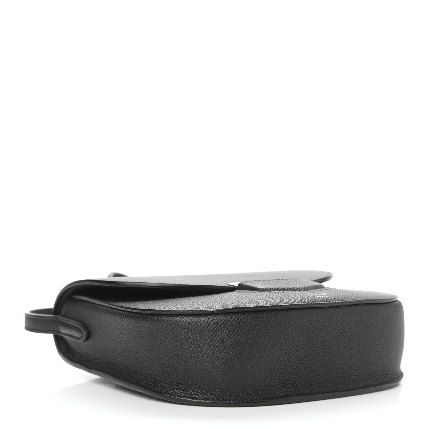 Celine Grained Calfskin Small Trotteur Black 4 of 9