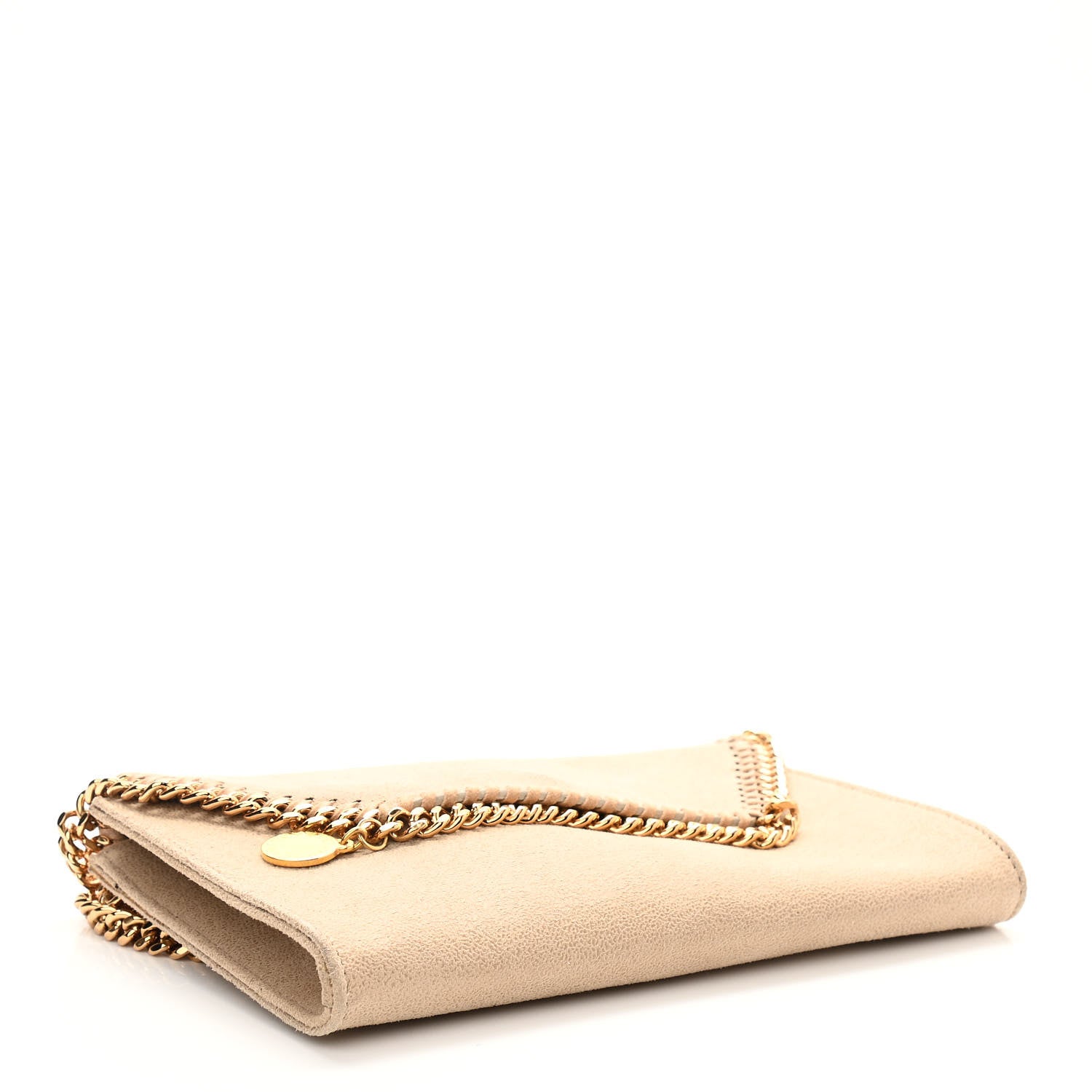 Stella McCartney Shaggy Deer Mini Falabella Crossbody Bag Beige 3 of 8