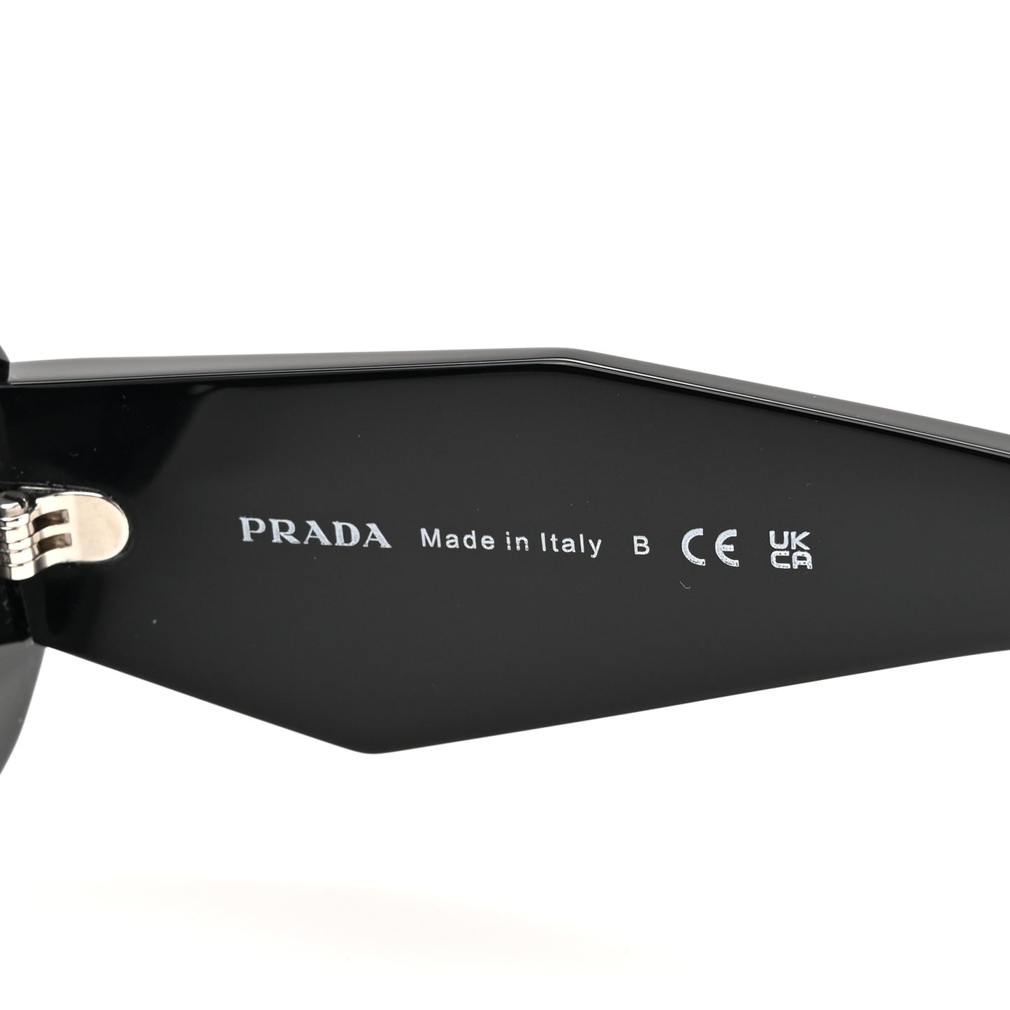 Acetate Symbole Sunglasses SPR 17W Black