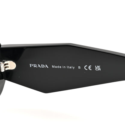Prada Acetate Symbole Sunglasses SPR 17W Black 6 of 8