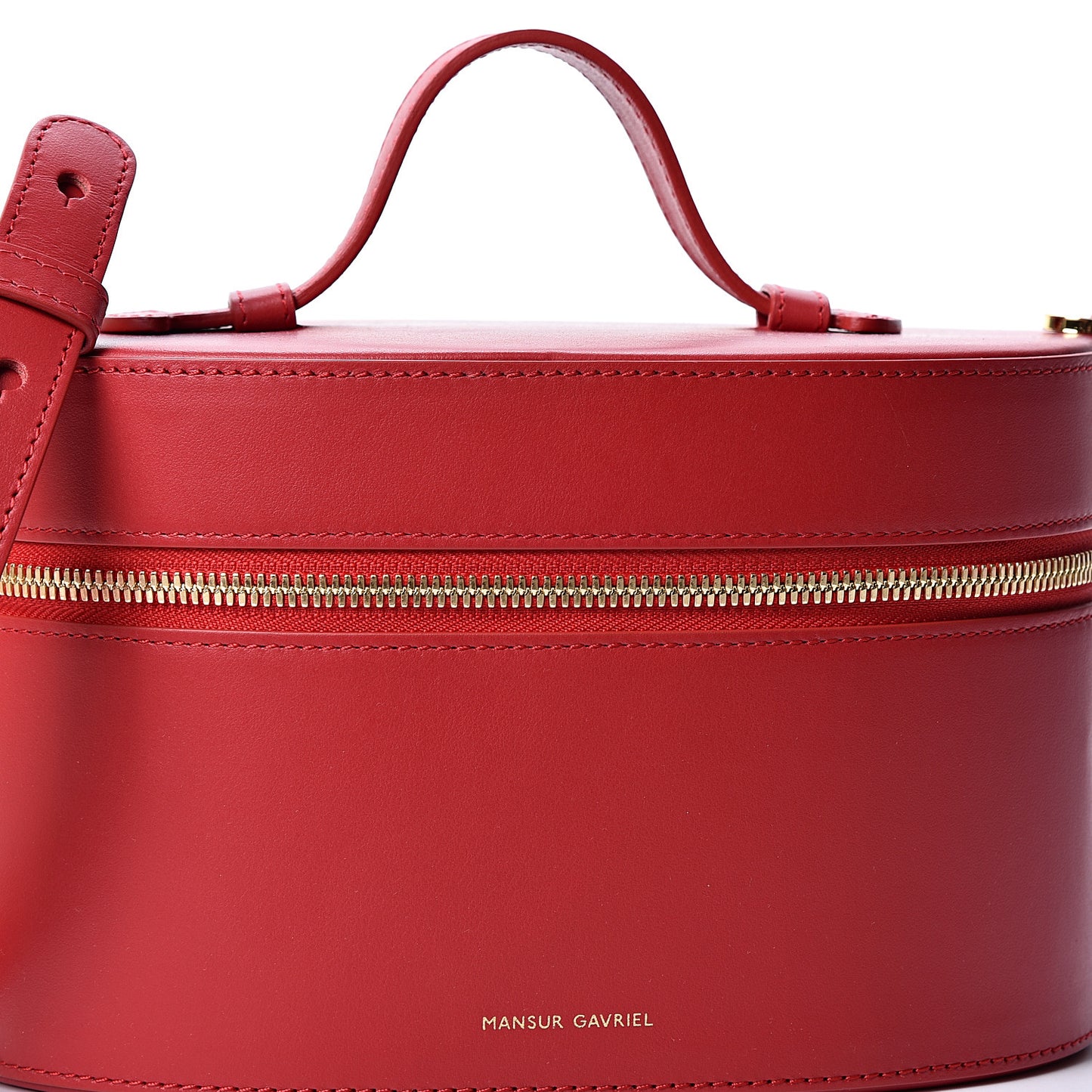 Calfskin Train Case Crossbody Flamma