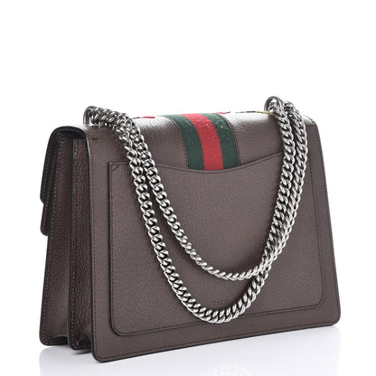 Gucci Calfskin Web Floral Embroidered Medium Dionysus Shoulder Bag New Acero 3 of 12