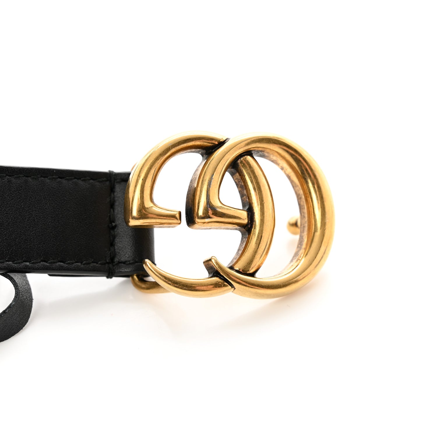 Calfskin Double G 20mm Belt 85 34 Black
