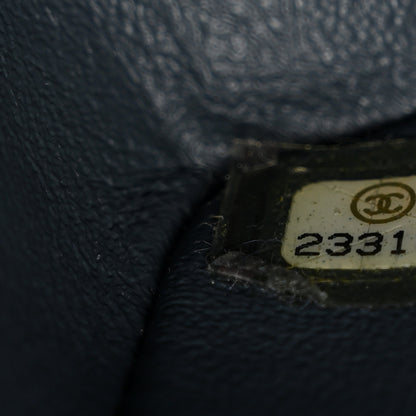 Chanel Caviar Quilted Mini Square Flap Dark Grey 8 of 10