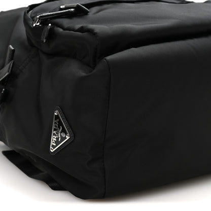 Prada Tessuto Nylon Saffiano Day Backpack Black 9 of 11