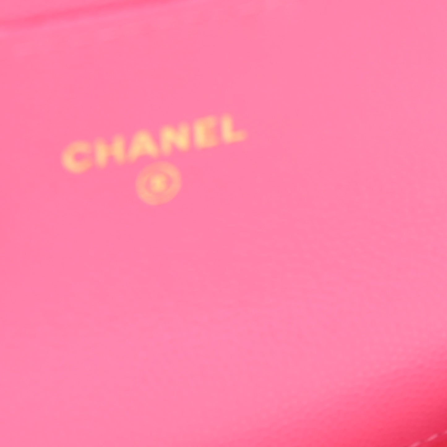Caviar Quilted Flap Card Holder Wallet Pink