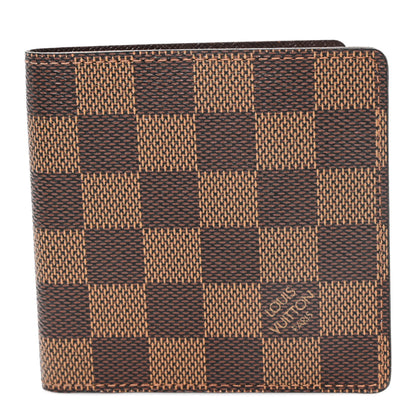 Louis Vuitton Damier Ebene Porte-Billets 6 Card Bi-Fold Wallet 1 of 7