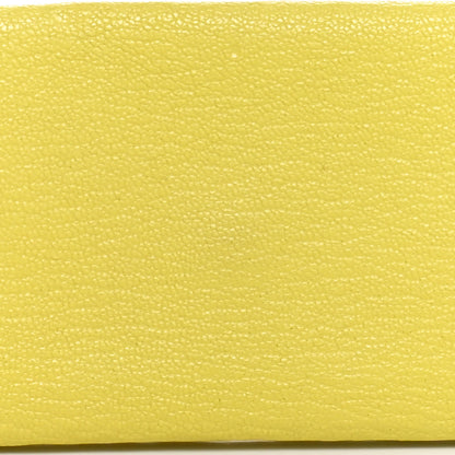 Hermes Chevre Mysore Calvi Card Case Lime 8 of 8