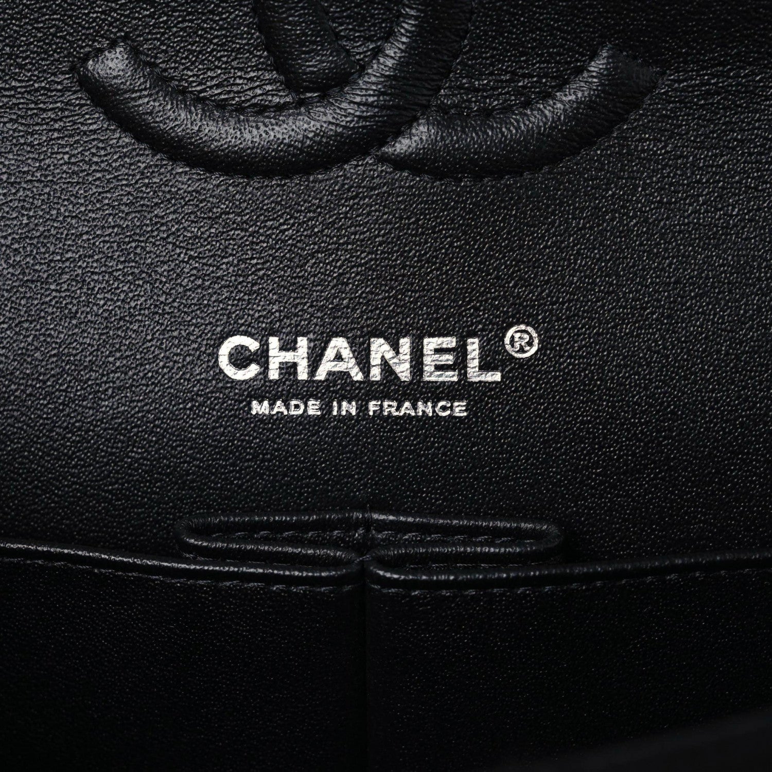Chanel Tweed Quilted Tartan Medium Double Flap Black White 5 of 10